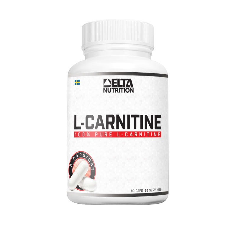 L-carnitine, 90 caps i gruppen Kosttillskott / Aminosyror / L-Karnitin hos Golden Athlete (Delta-004)