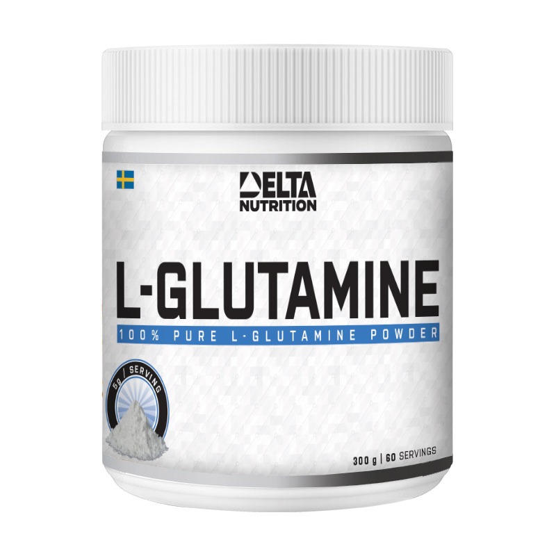 Delta, L-glutamine, 400g i gruppen Kosttillskott / Aminosyror / Glutamin hos Golden Athlete (Delta-014)