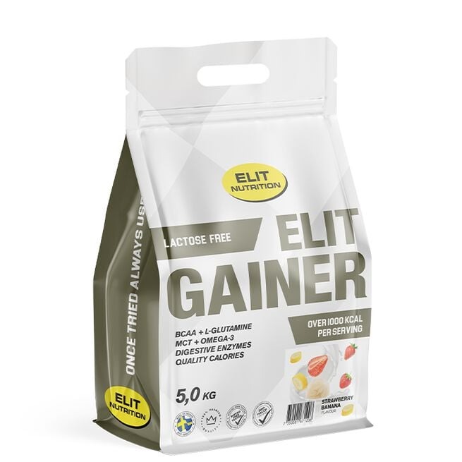 Gainer 5000 g, Strawberry Banana i gruppen Kosttillskott / Gainers & Återhämtning hos Golden Athlete (ENRB-003)