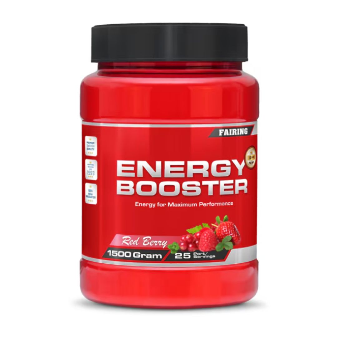 Energy Booster 1500 g, Red Berry i gruppen Kosttillskott / Kolhydrater hos Golden Athlete (FAEBRB)