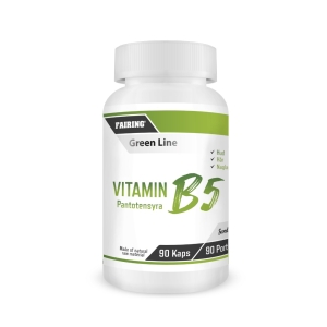 Vitamin B5 90 kaps i gruppen Kosttillskott / Vitaminer & Mineraler hos Golden Athlete / Performance R us (FAVB5)