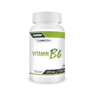Vitamin B6 120 tabs i gruppen Kosttillskott / Vitaminer/Mineraler hos Golden Athlete / Performance R us (FAVB6)