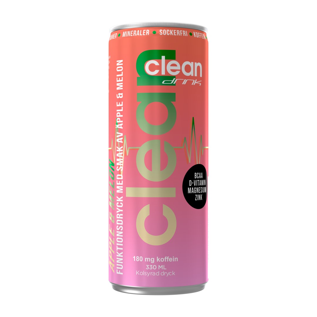 Clean Drink, 330 ml i gruppen Kosttillskott / Drycker / Energidryck hos Golden Athlete / Performance R us (G-CLEAN)