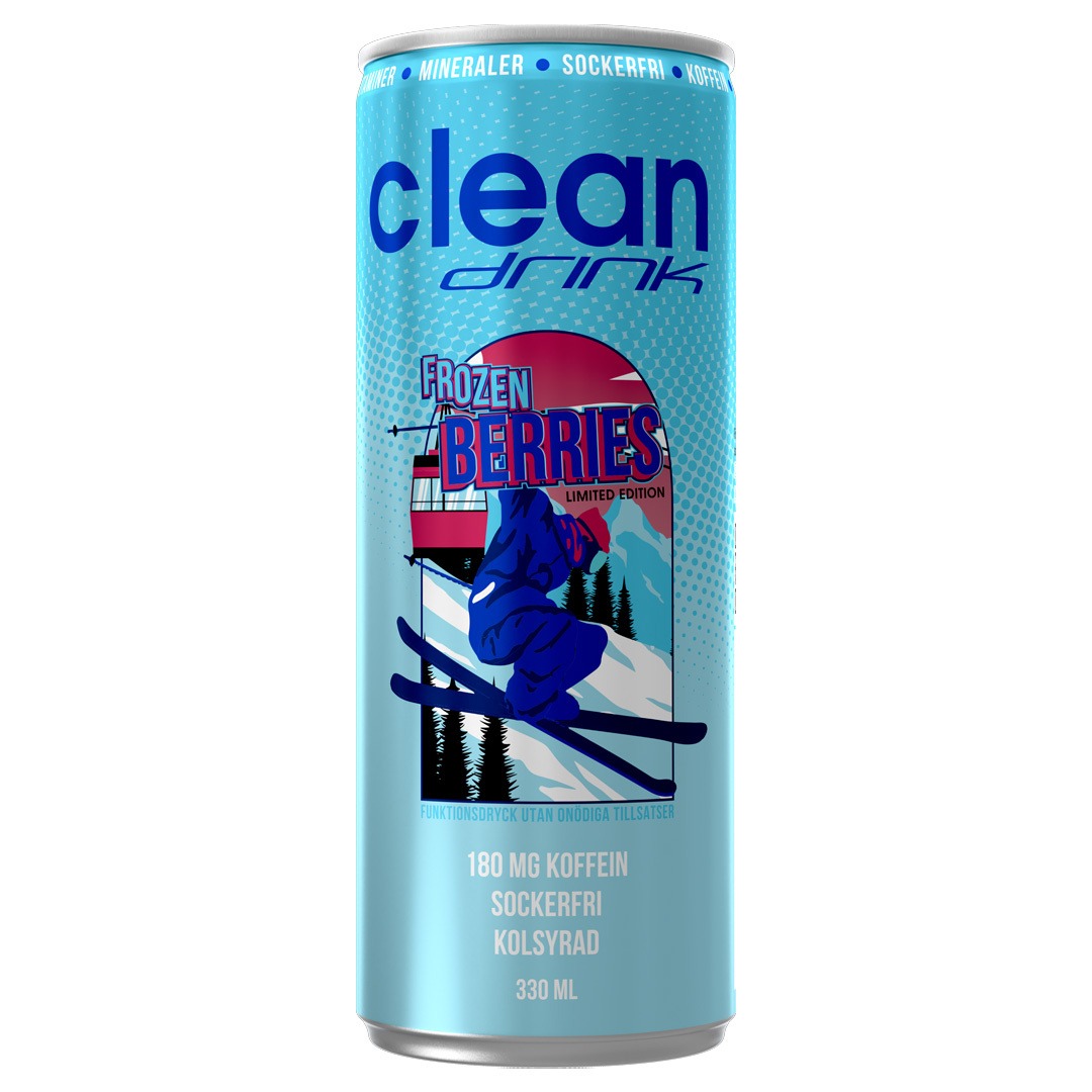 Clean Drink, 330 ml i gruppen Kosttillskott / Drycker / Energidryck hos Golden Athlete (G-CLEAN)