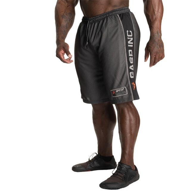 Gasp No1 Mesh Shorts Black i gruppen Kläder / Byxor hos Golden Athlete (G-GNO1MESHSHORTB)