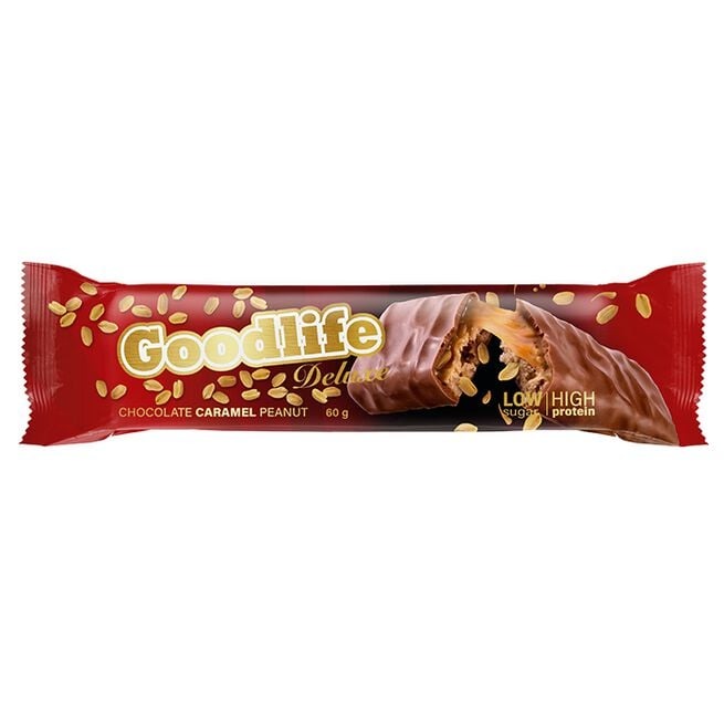 Goodlife Deluxe Proteinbar, 60 g i gruppen Kosttillskott / Bars / Proteinbars hos Golden Athlete / Performance R us (G-GOODLIDELUXE)