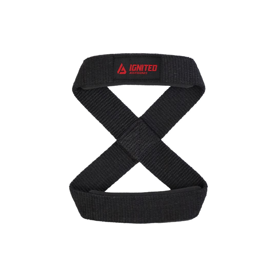 Figure 8 Lifting straps i gruppen Träningstillbehör / Dragremmar - Grepp hos Golden Athlete (G-IGF8S)