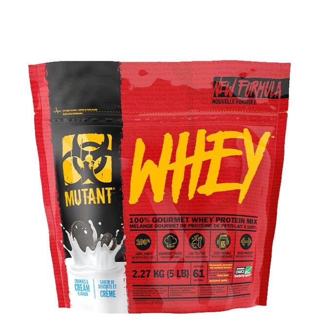 Mutant Whey, 2,27 kg i gruppen Kosttillskott / Proteintillskott / Vassleprotein hos Golden Athlete (G-MUTWHEY2)