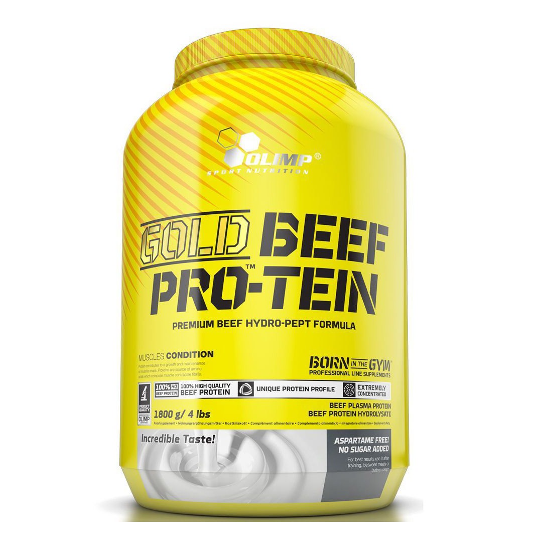 Gold Beef Pro-Tein, 1800g i gruppen Kosttillskott / Proteintillskott / Biff/Köttprotein hos Golden Athlete (G-OGBF18)