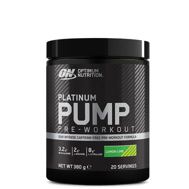 Platinum Pump PWO 380 g i gruppen Kosttillskott / PWO / Prestationshöjande / PWO utan Koffein / PUMP hos Golden Athlete (G-ONPPP)