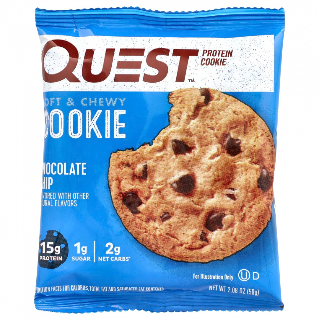 Quest Protein Cookie 59g i gruppen Kosttillskott / Bars hos Golden Athlete (G-QUECOOKIE)