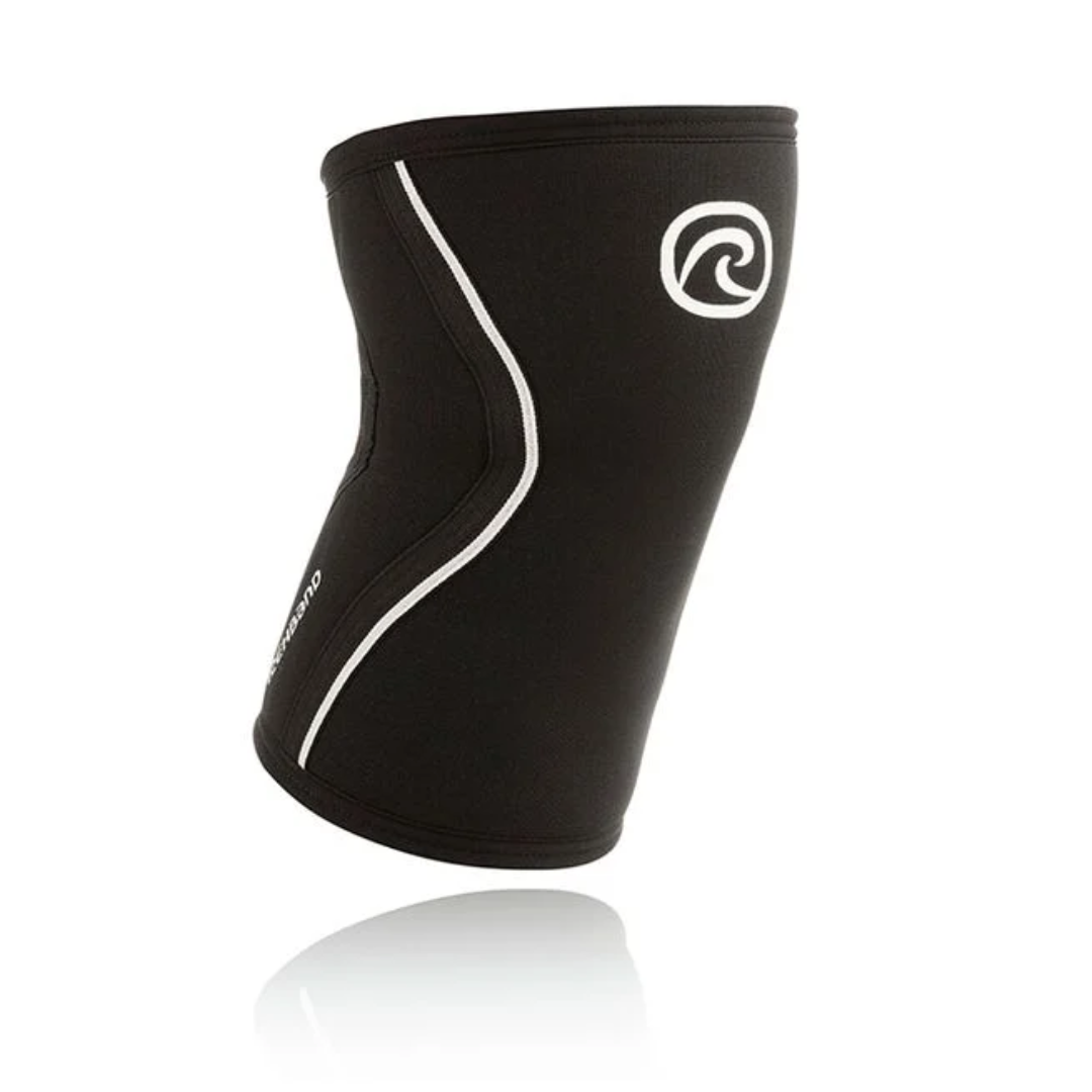 Rx Knee Sleeve 5 mm, Black i gruppen Träningstillbehör / Ledstabilisering/Värme hos Golden Athlete (G-RXKNEESLEEVEB5)