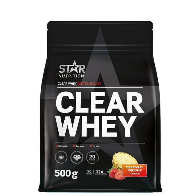 Clear Whey 500g i gruppen Kosttillskott / Proteintillskott / Vassleprotein hos Golden Athlete (G-SNCW)