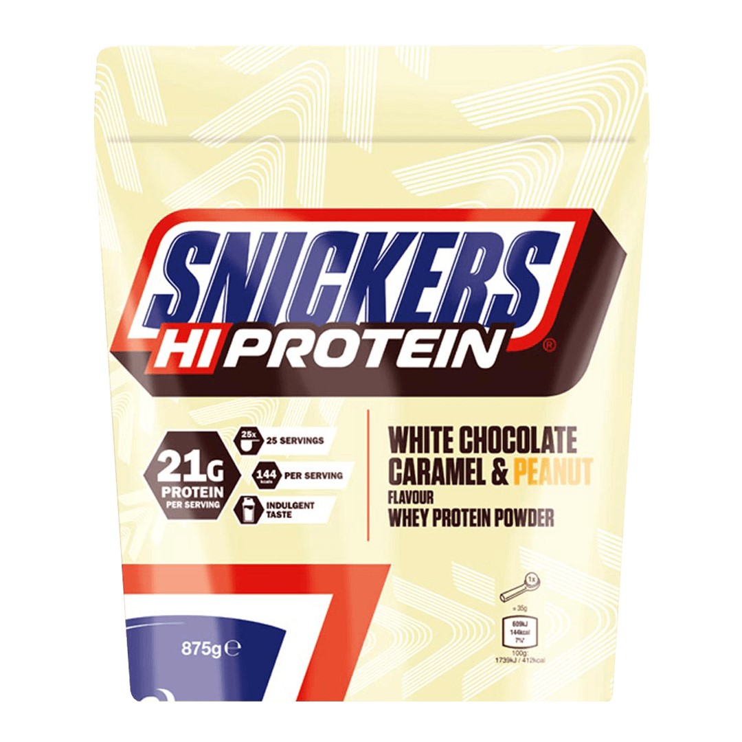 Snickers White Protein i gruppen Kosttillskott / Proteintillskott / Vassleprotein hos Golden Athlete / Performance R us (G-SNICKERWHITEPROT)