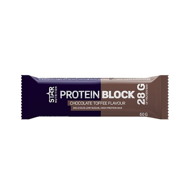Protein Block, 60 g i gruppen Kosttillskott / Bars / Proteinbars hos Golden Athlete / Performance R us (G-SNPBLOCK)