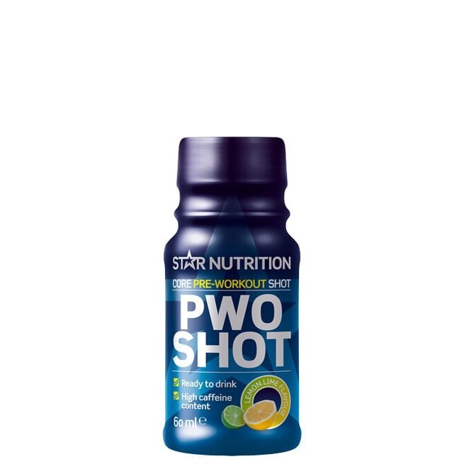 Star Nutrition PWO Shot, 60 ml i gruppen Kosttillskott / PWO / Prestationshöjande / PWO SHOT hos Golden Athlete (G-SNSHOT)