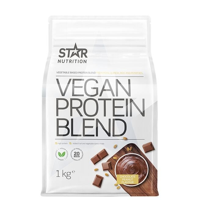Vegan Protein Blend, 1kg i gruppen Kosttillskott / Proteintillskott / Vegan protein hos Golden Athlete / Performance R us (G-STARVEGAN)