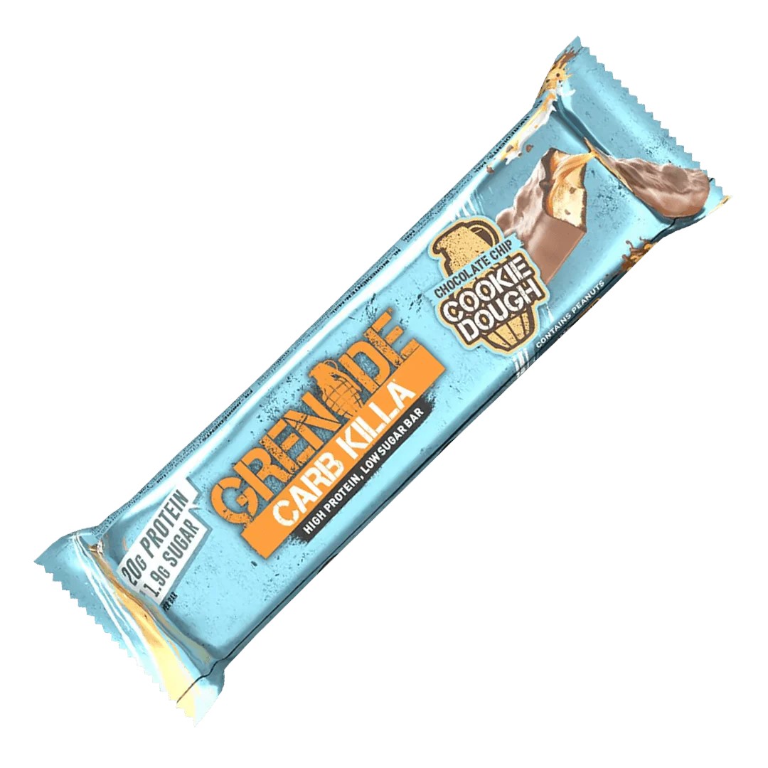 Grenade Proteinbar 60 g, Chocolate Chip Cookie Dough i gruppen Kosttillskott / Bars / Proteinbars hos Golden Athlete (GEPBCCCD)