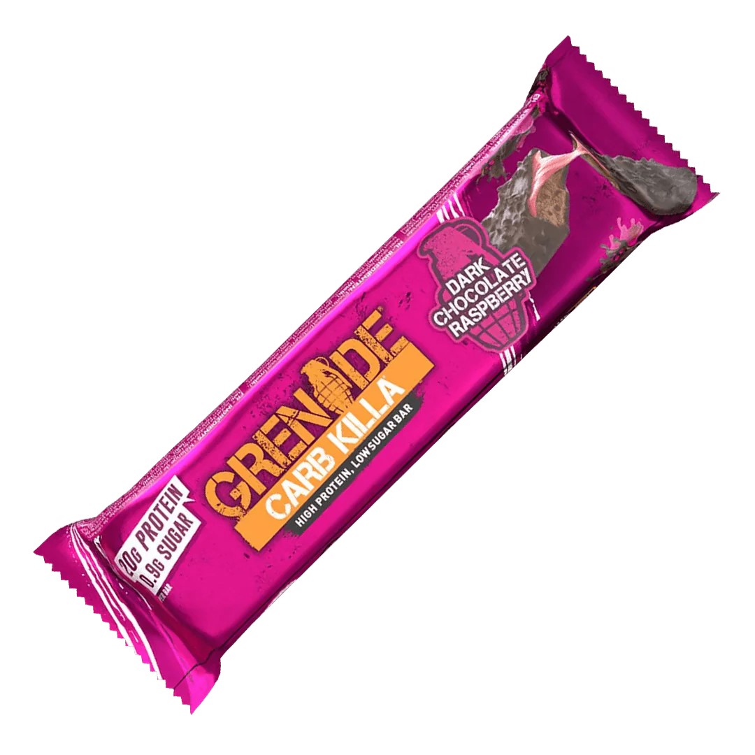 Grenade Proteinbar 60 g, Dark Chocolate Raspberry i gruppen Kosttillskott / Bars / Proteinbars hos Golden Athlete (GEPBDCR)