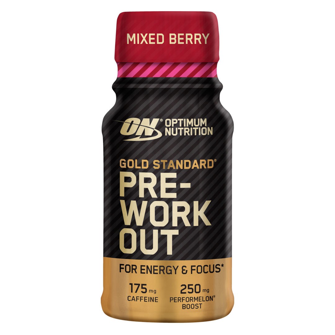 Gold Standard PWO Shot, 60ml Mixed Berry i gruppen Kosttillskott / PWO - Prestationshöjande / PWO Shots hos Golden Athlete (GSPSMB)