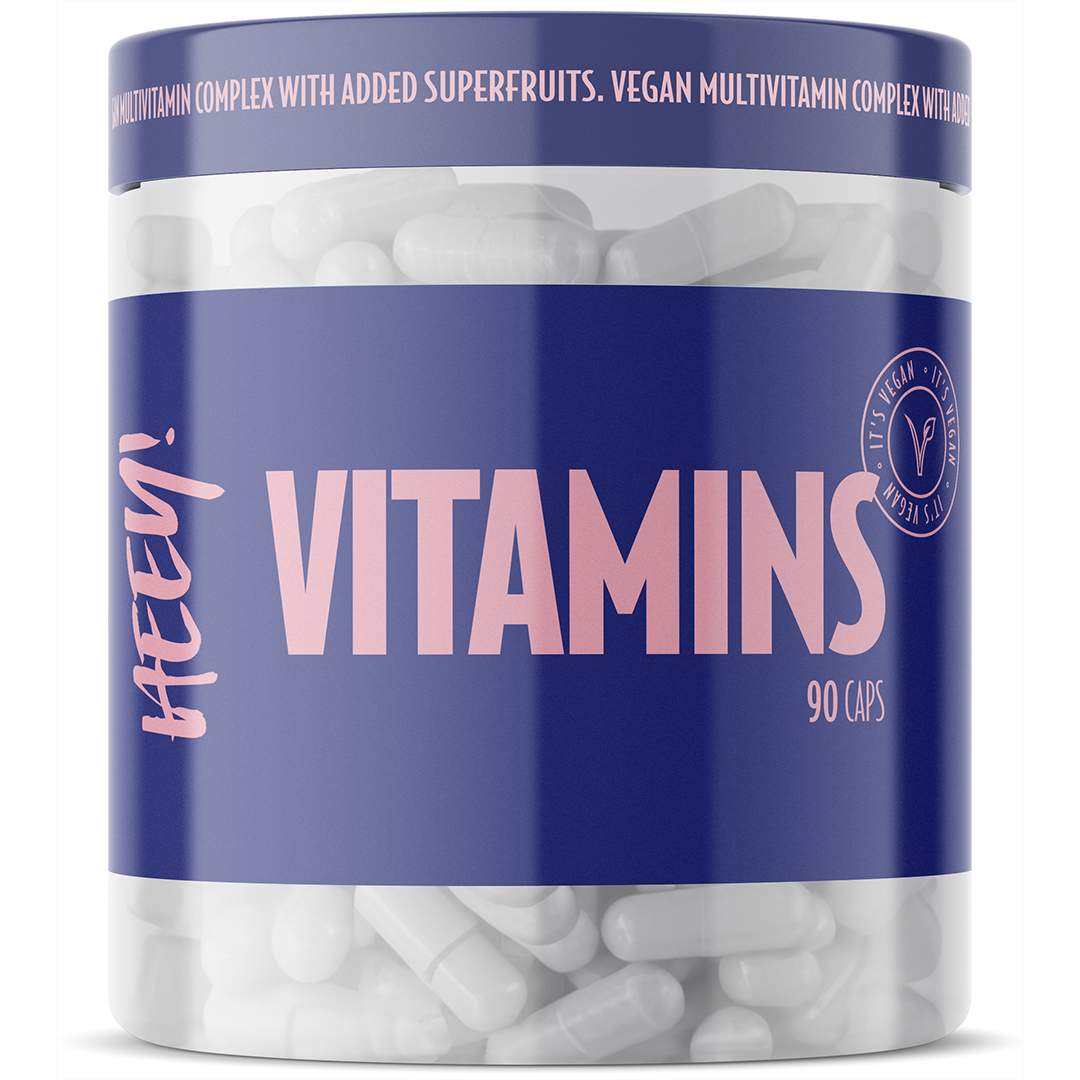 Heey! Multivitamin + Superfruits, 90 kapslar i gruppen Kosttillskott / Vitaminer & Mineraler / Multivitamin hos Golden Athlete (H-178)