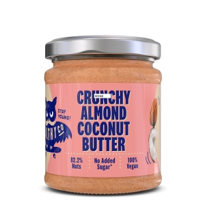 Crunchy Almond Coconut Butter 180 g i gruppen Livsmedel / Nötsmör hos Golden Athlete / Performance R us (HCCACB)