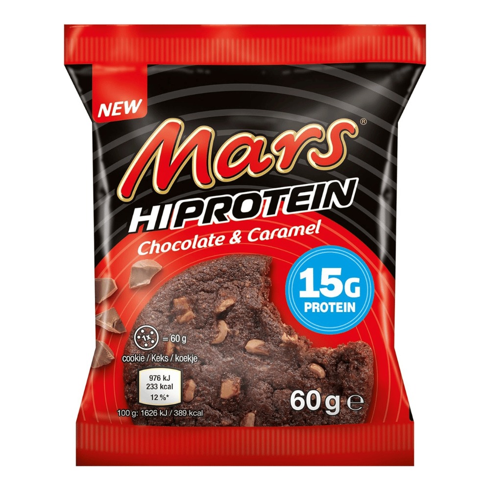 Mars High Protein Cookie 60g, Chocolate & Caramel i gruppen Kosttillskott / Bars / Proteinbars hos Golden Athlete / Performance R us (MHPC-CC)