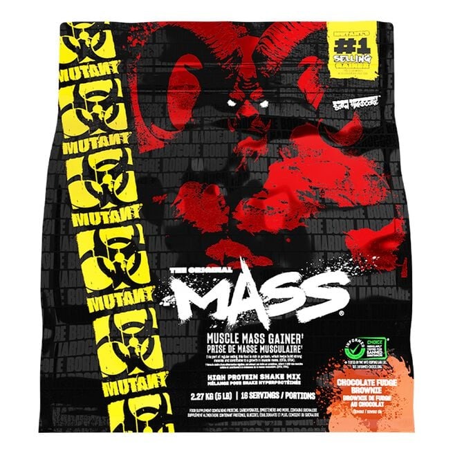 MutantMass 2,2 kg, Chocolate Fudge Brown i gruppen Kosttillskott / Gainers & Återhämtning hos Golden Athlete (Mutant-033)