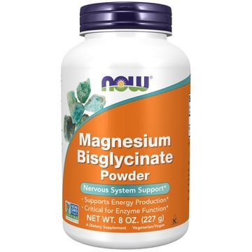 MAGNESIUM BISGLYCINATE POWDER, 227 gram i gruppen Kosttillskott / Vitaminer & Mineraler / Mineraler / Antioxidanter hos Golden Athlete / Performance R us (N-1299)