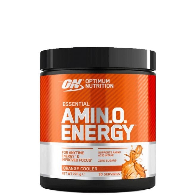 Optimum Nutrition Amino Energy 30 serv, Orange Cooler i gruppen Kosttillskott / Aminosyror / BCAA hos Golden Athlete (ONAEO)
