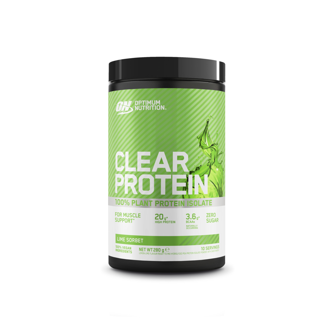Clear Vegan Protein, 280 g Lime Sorbet i gruppen Kosttillskott / Proteintillskott / Vegan protein hos Golden Athlete (ONCLWVLS)