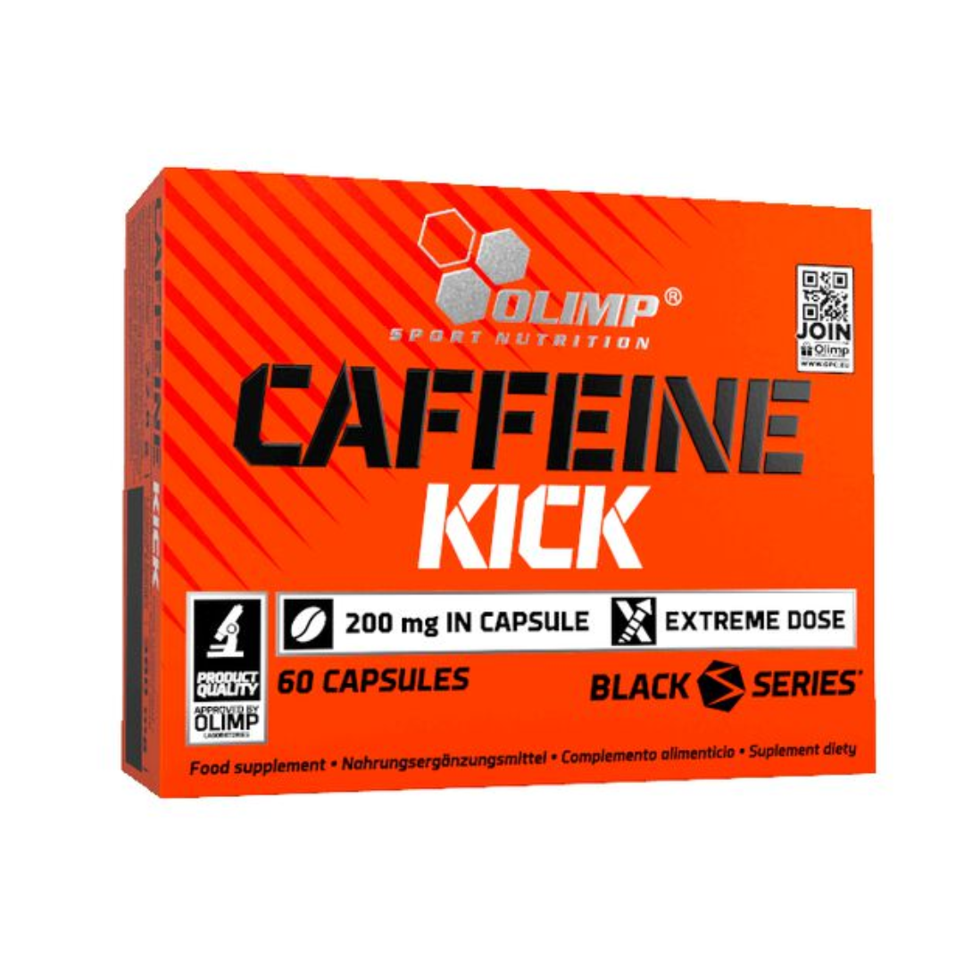 Caffeine Kick, 60 caps i gruppen Kosttillskott / PWO / Prestationshöjande / Koffein hos Golden Athlete / Performance R us (Olimp-0038)