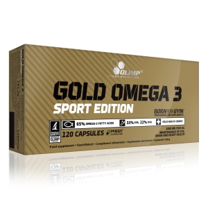 Gold Omega-3 Sports Edition, 120 caps i gruppen Kosttillskott / Fettsyror / Omega-3 hos Golden Athlete / Performance R us (Olimp-0084)