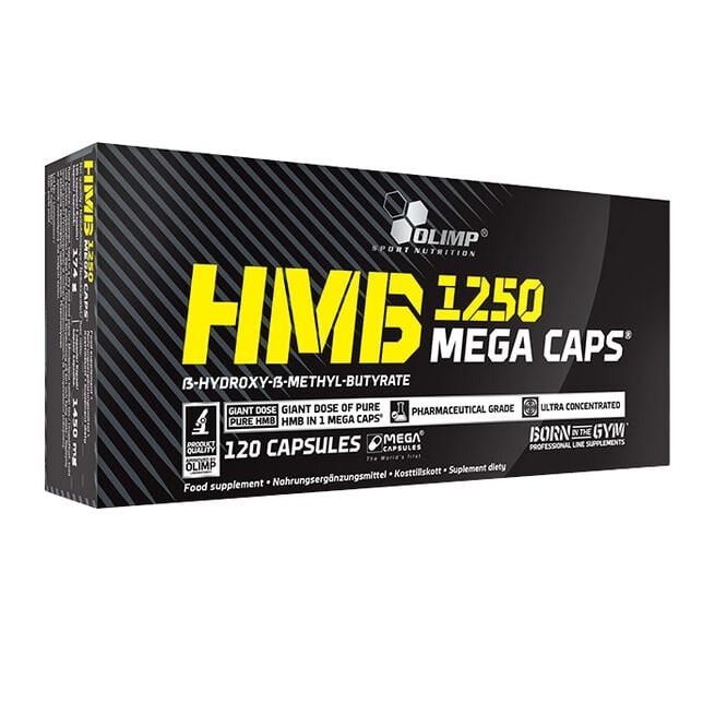 HMB Mega Caps, 120 caps i gruppen Kosttillskott / Muskelökning / HMB hos Golden Athlete (Olimp-0092)