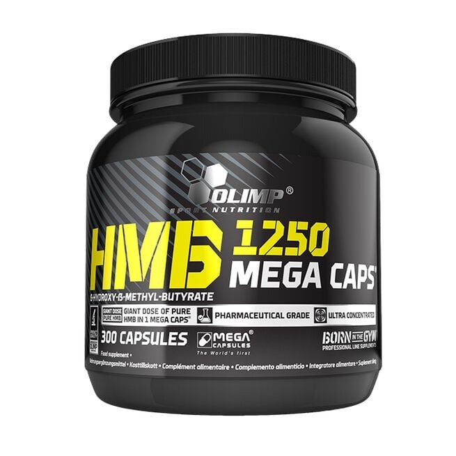 HMB Mega Caps, 300 caps i gruppen Kosttillskott / Muskelökning / HMB hos Golden Athlete (Olimp-0093)