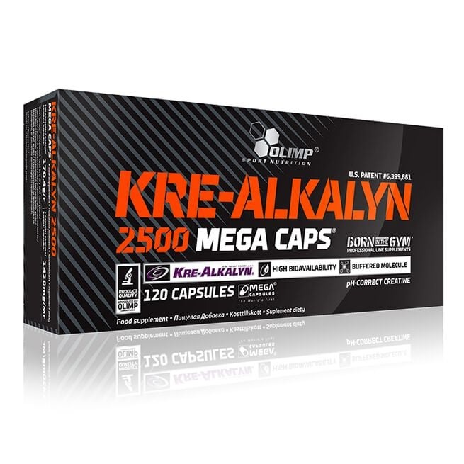 Kre-Alkalyn 2500 Mega Caps,120 caps i gruppen Kosttillskott / Kreatin / Kreatin Enhanced hos Golden Athlete (Olimp-0095)