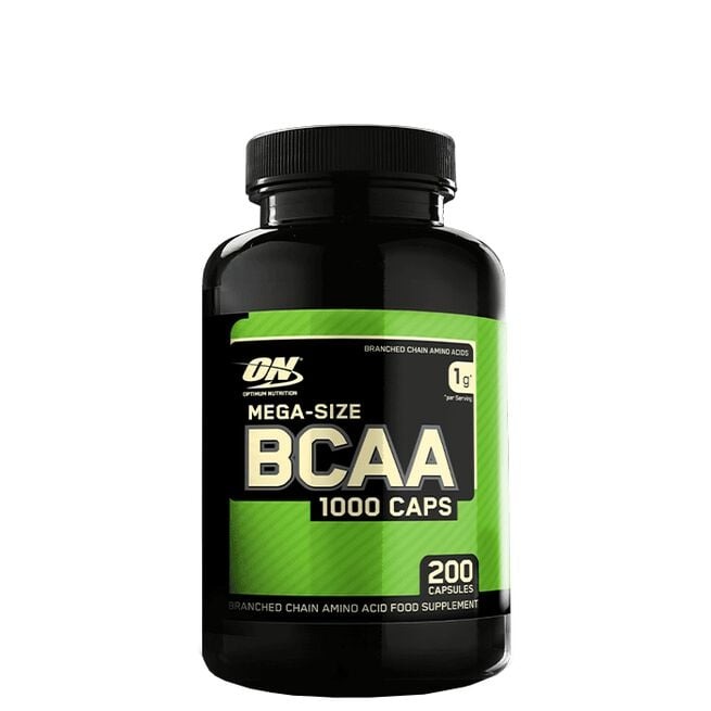 BCAA 1000: 200 caps i gruppen Kosttillskott / Aminosyror / BCAA hos Golden Athlete / Performance R us (Optimum-0053)