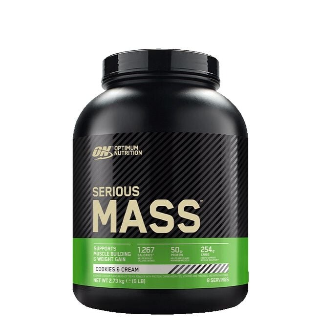 Serious Mass 2727, Cookies & Cream i gruppen Kosttillskott / Gainers & Återhämtning hos Golden Athlete (Optimum-0088)