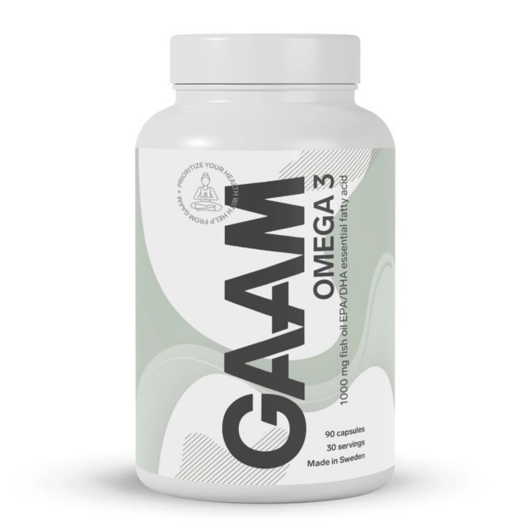 GAAM Omega-3 90 caps i gruppen Kosttillskott / Fettsyror / Omega-3 hos Golden Athlete (PB-8255)