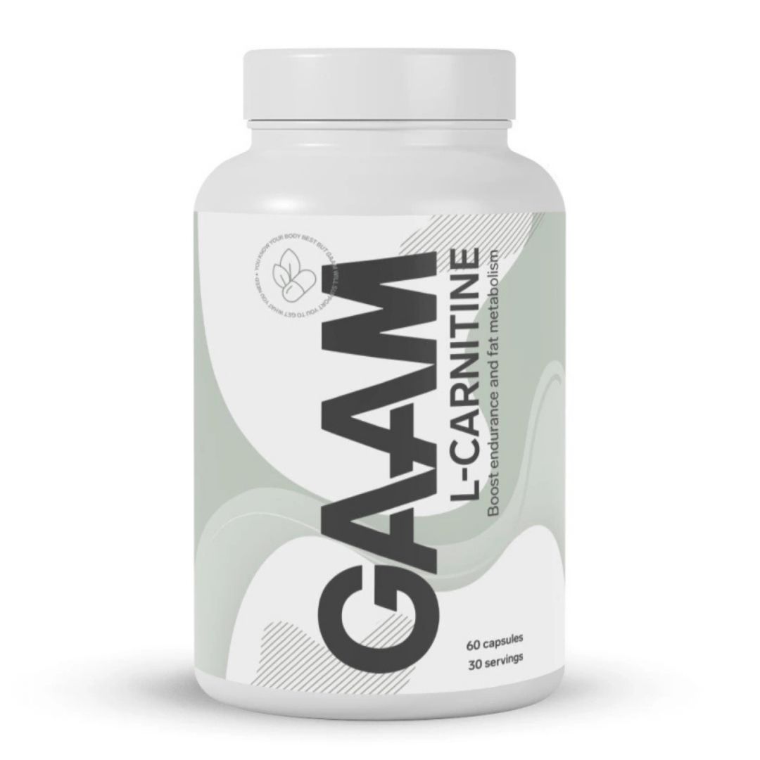 GAAM L-Carnitine 60 caps i gruppen Kosttillskott / Aminosyror / L-Karnitin hos Golden Athlete (PB-9060)