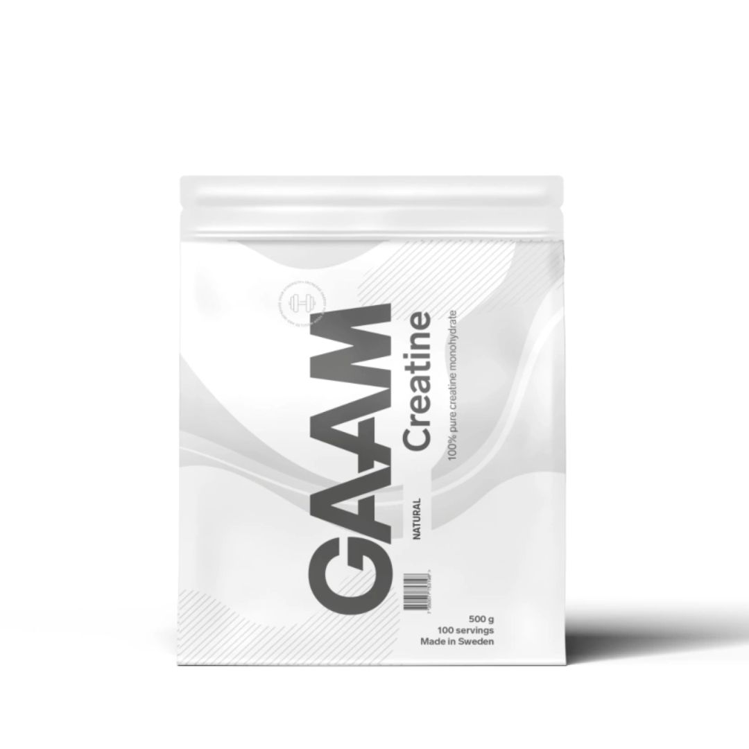 GAAM Creatine Monohydrate Kreatin 500 g i gruppen Kosttillskott / Kreatin / Kreatinmonohydrat hos Golden Athlete (PB-96835)