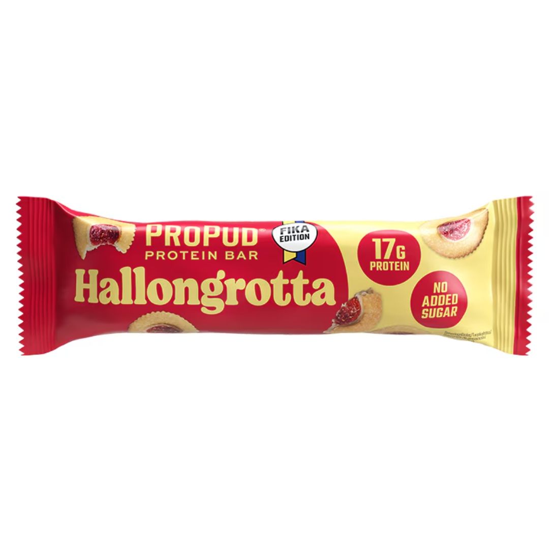 ProPud Protein Bar, 55 g, Hallongrotta i gruppen Kosttillskott / Bars / Proteinbars hos Golden Athlete (PPH)