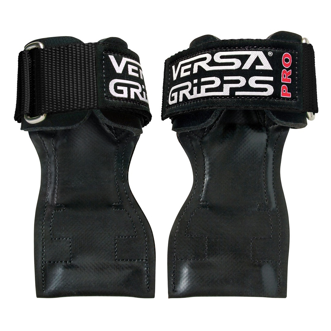 Versa Gripps PRO XL, Black i gruppen Träningstillbehör / Grepp / Dragremmar hos Golden Athlete / Performance R us (PRO-550-BLACK-XL)