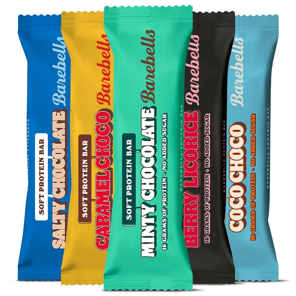 Barebells Soft Bar 55 g x 6 st i gruppen Kosttillskott / Bars / Proteinbars hos Golden Athlete (SETBBSoft)