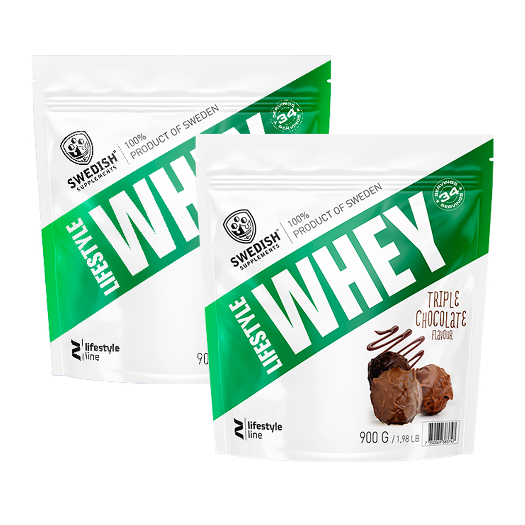 2 x Lifestyle Whey Protein i gruppen Kosttillskott / Mix & Match hos Golden Athlete (SETLSWHEY)