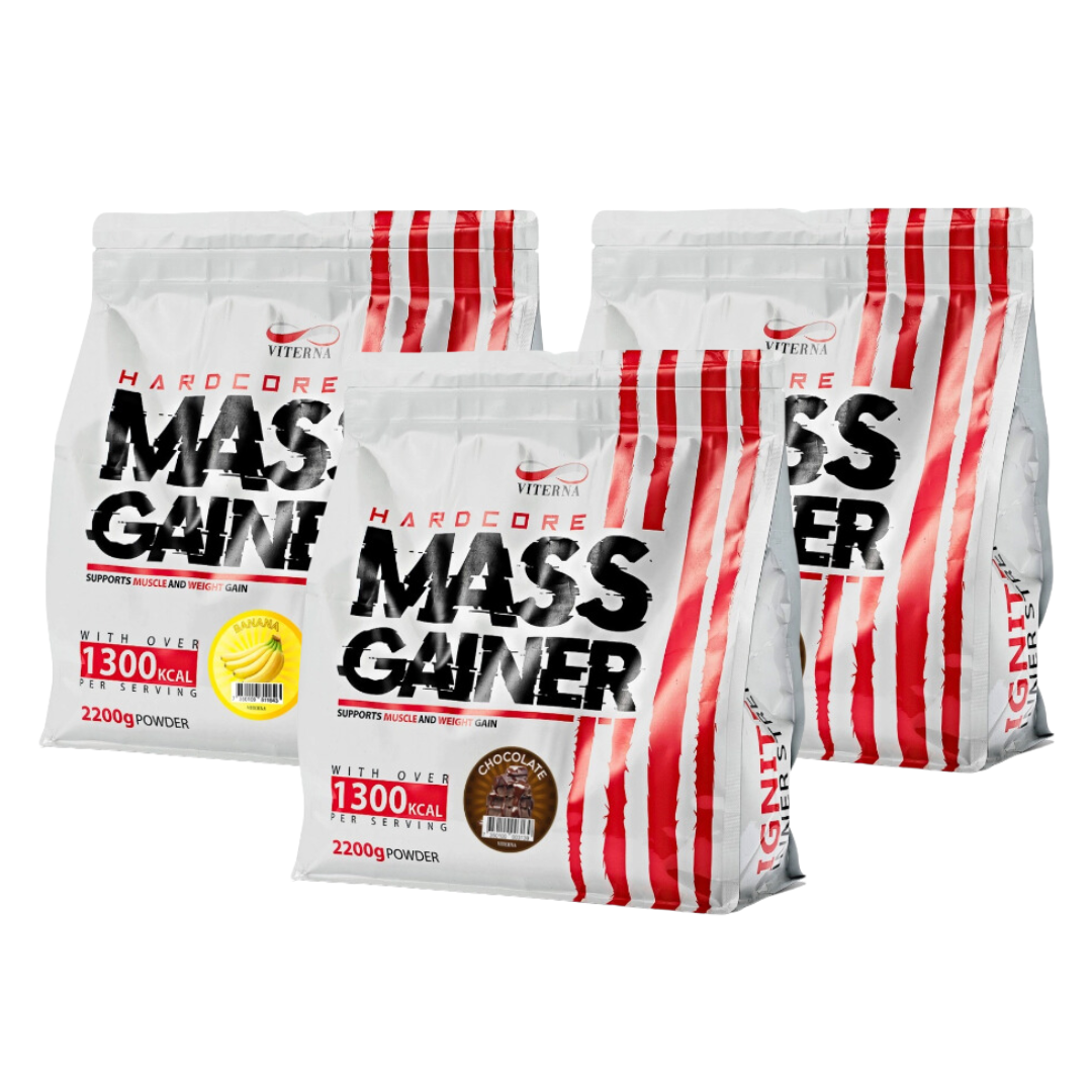 3x Hardcore Mass Gainer Mix & Match i gruppen Kosttillskott / Mix & Match hos Golden Athlete (SETVITGAINERMIXMATCH)