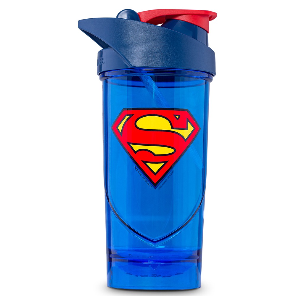 ShieldMixer Hero Pro 700 ml, Superman Classic i gruppen Träningstillbehör / Shakers - Vattenflaskor hos Golden Athlete (SMHPSMC)