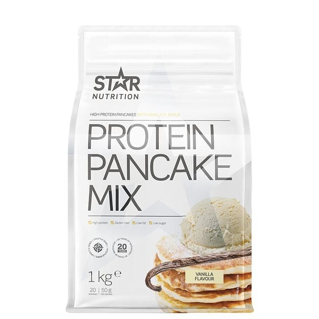 Protein Pancakes Mix, Vanilla i gruppen Livsmedel / Proteinpannkakor hos Golden Athlete (SN-PANCAKE-2)