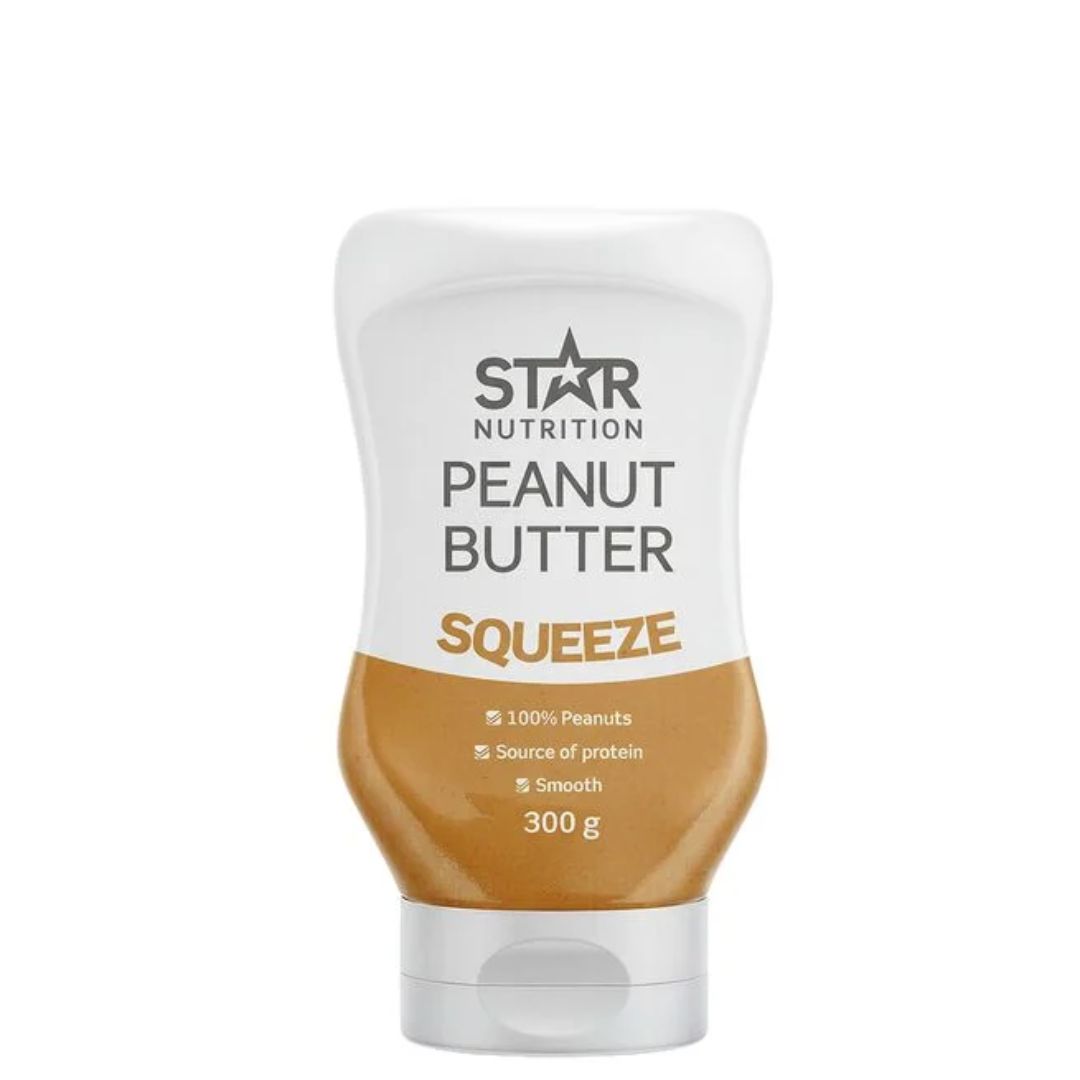 Peanut Butter Squeeze 300 g i gruppen Kosttillskott / Hälsokost / Hälsokost övrigt hos Golden Athlete (SN3039)