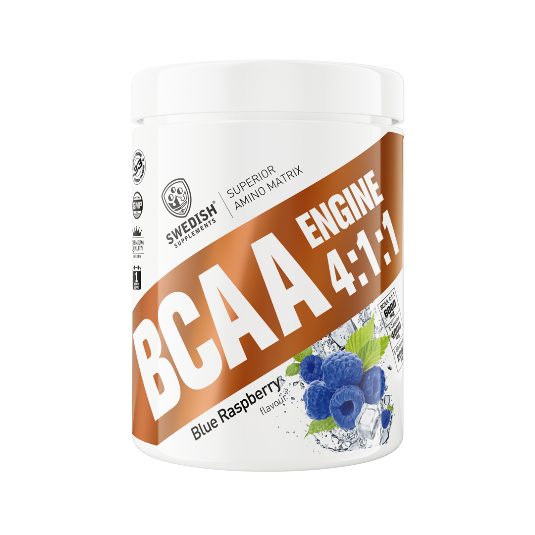 BCAA Engine 4.1.1 Blue Raspberry i gruppen Kosttillskott / Aminosyror / BCAA hos Golden Athlete (SS-10497)